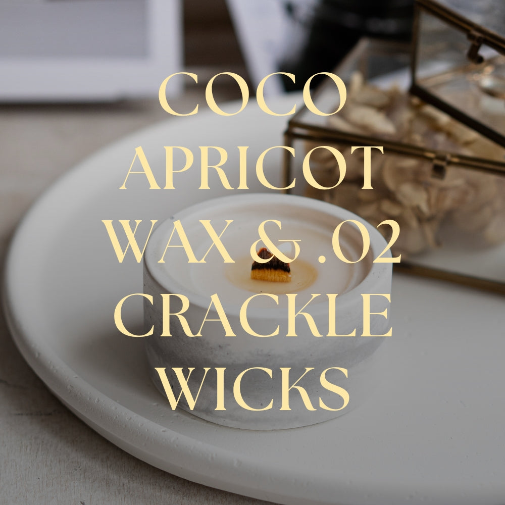 Ceda-Serica Wax & Crackle Wood Wicks