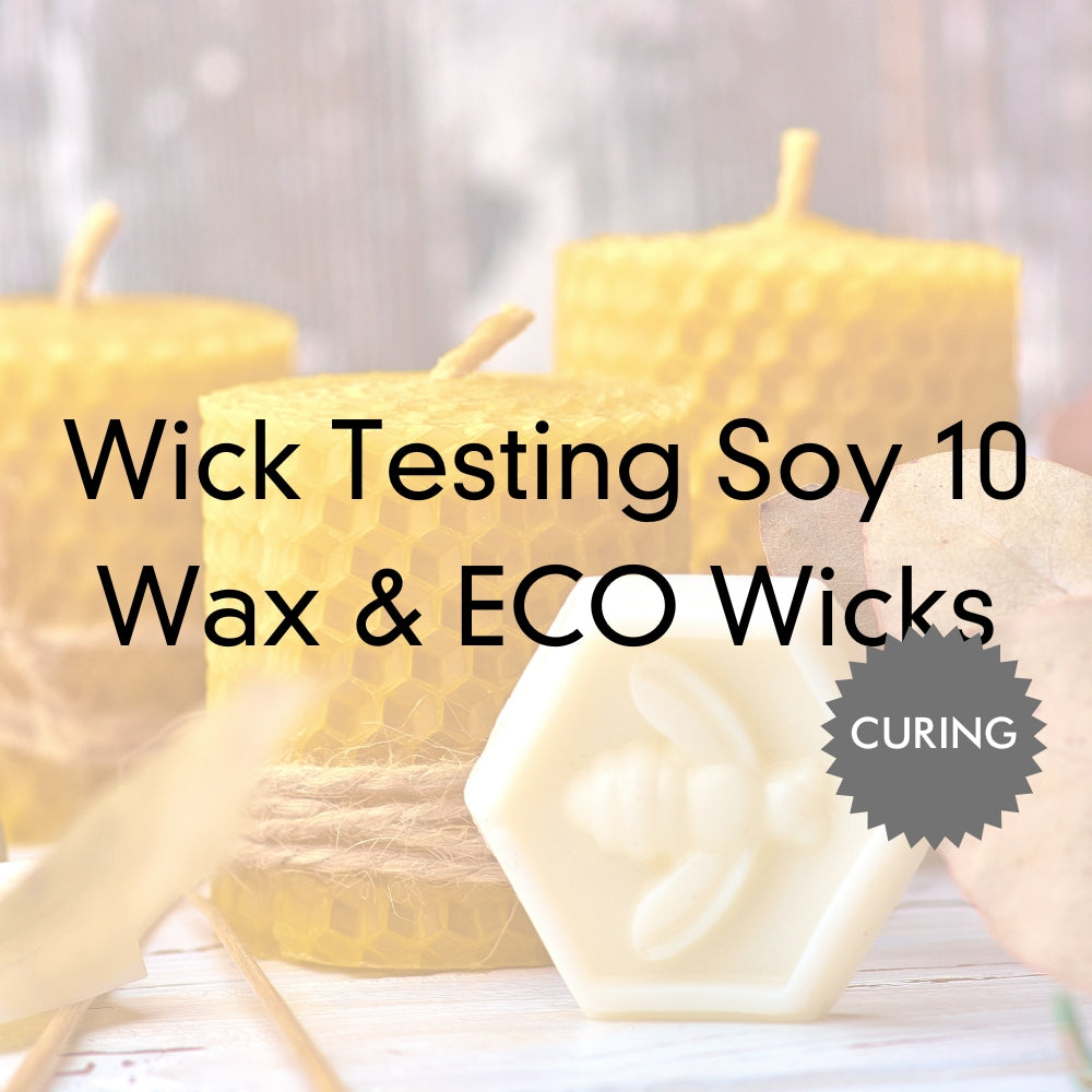 Wick Testing Soy 10 & ECO Wicks