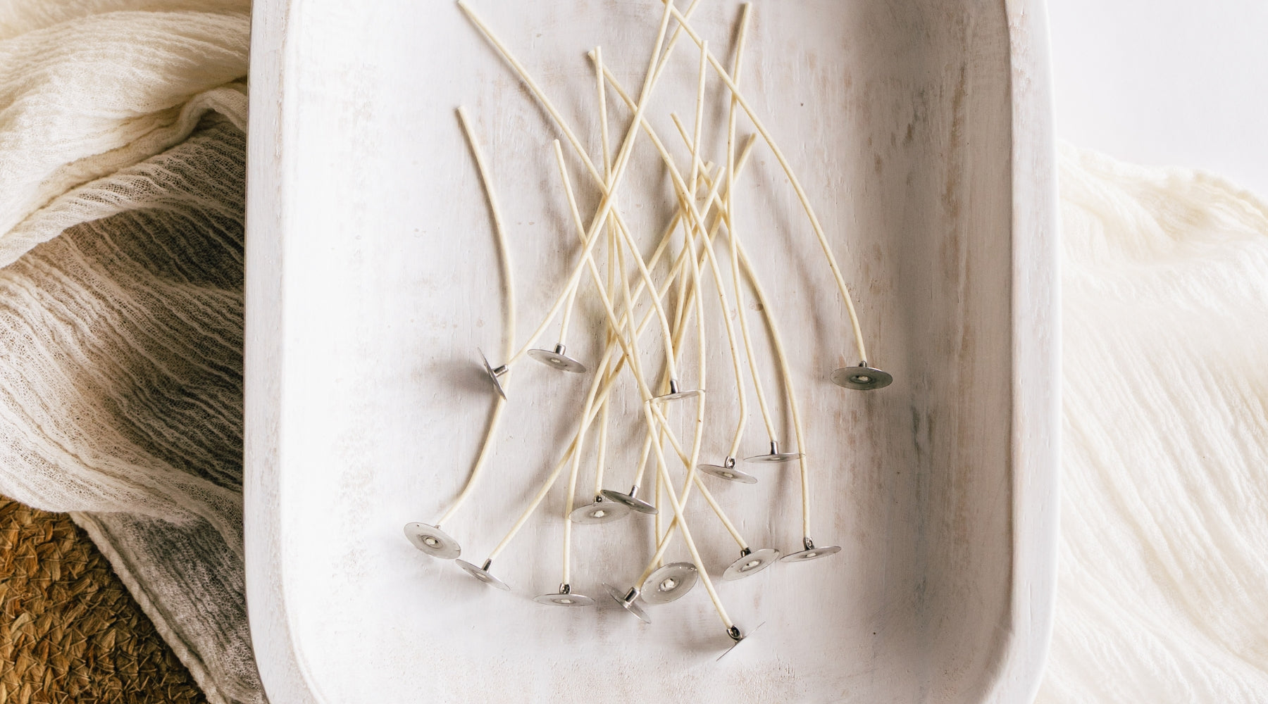 Zinc Core Candle Wicks