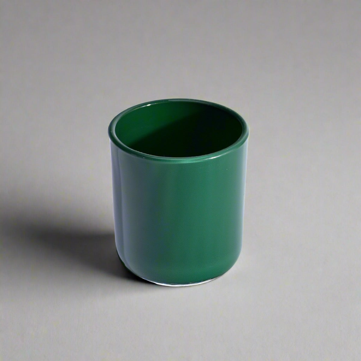 2.5 oz Glossy Green Candle Jar