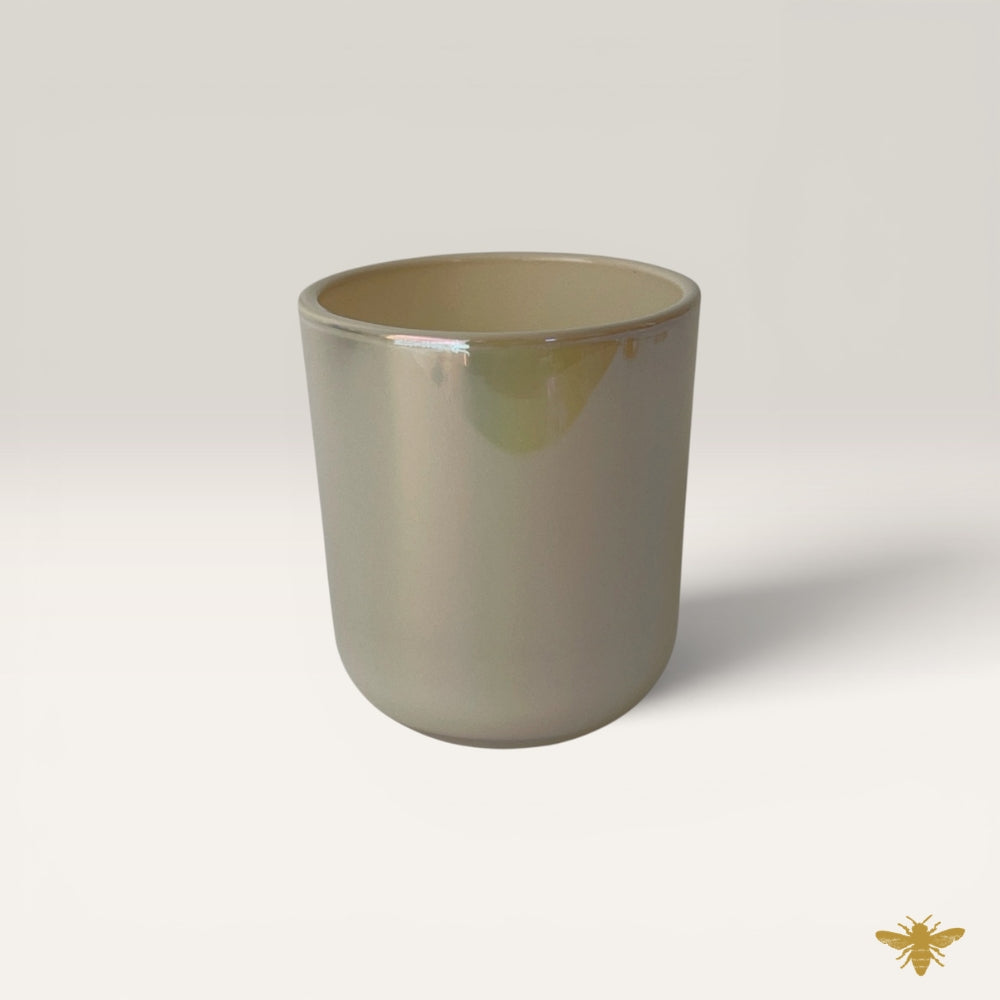 2.5 oz Eden Iridescent Cream Candle Jar