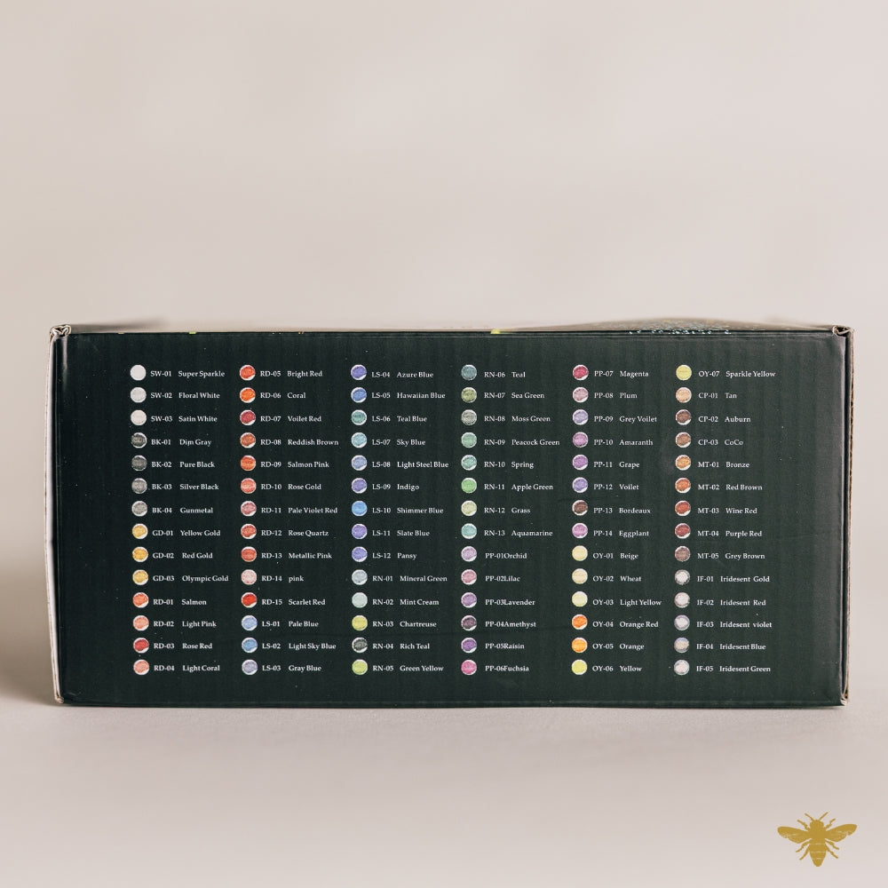 Ultimate Mica Sample Box - 84 Vibrant Colors