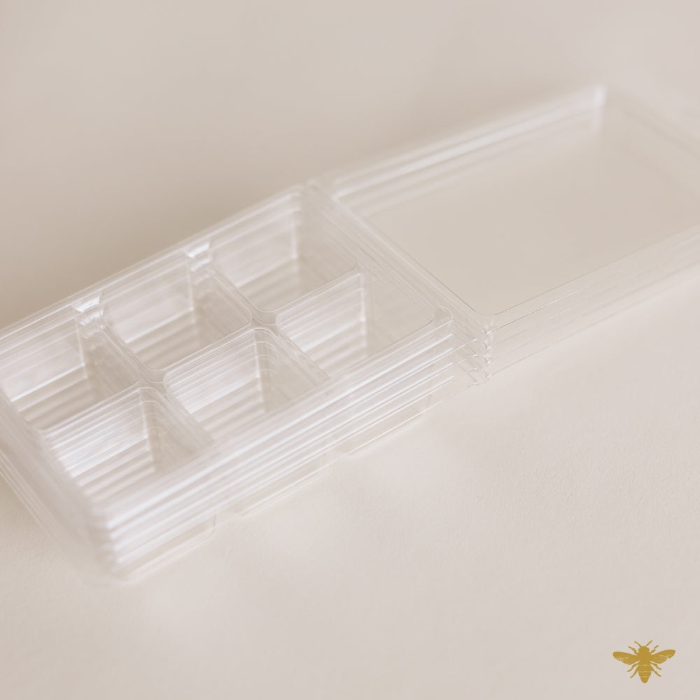 6 Cavity Wax Melt Clamshell - LARGE | 5 oz