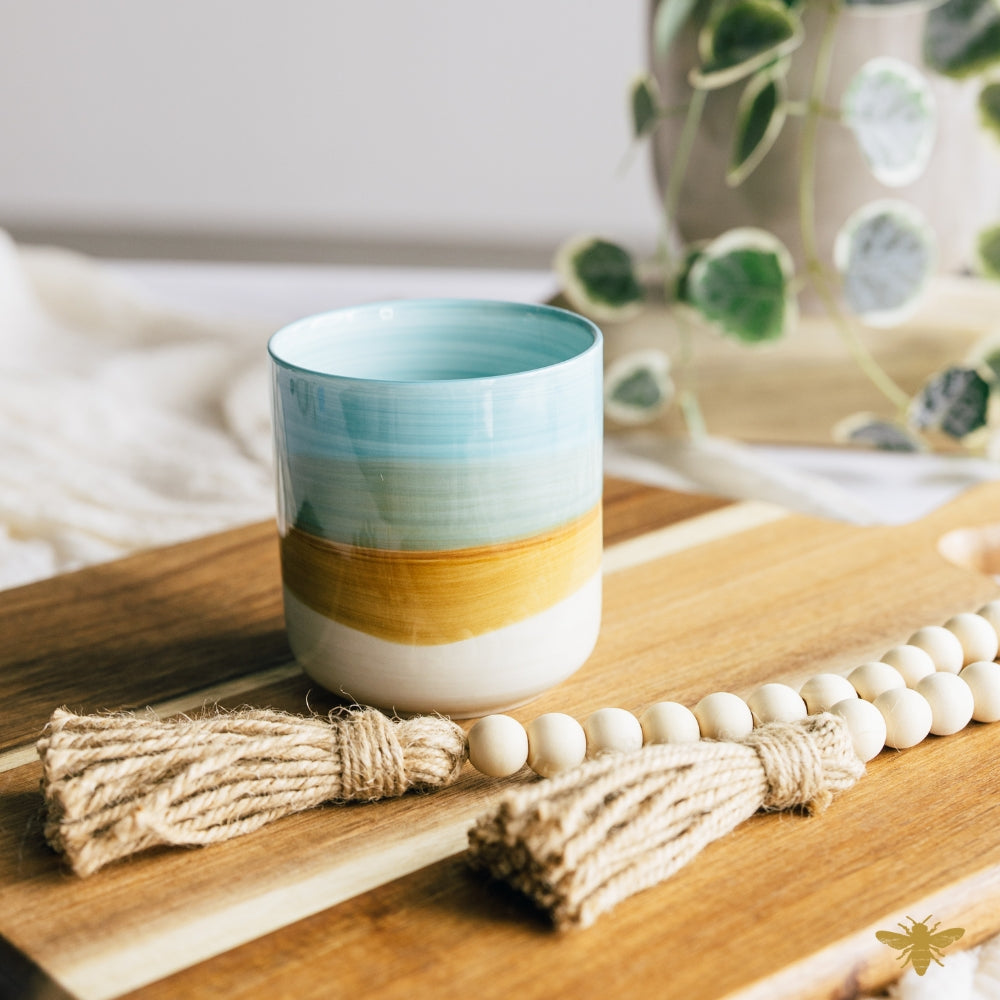 Coastal 10 oz Bone China Jar