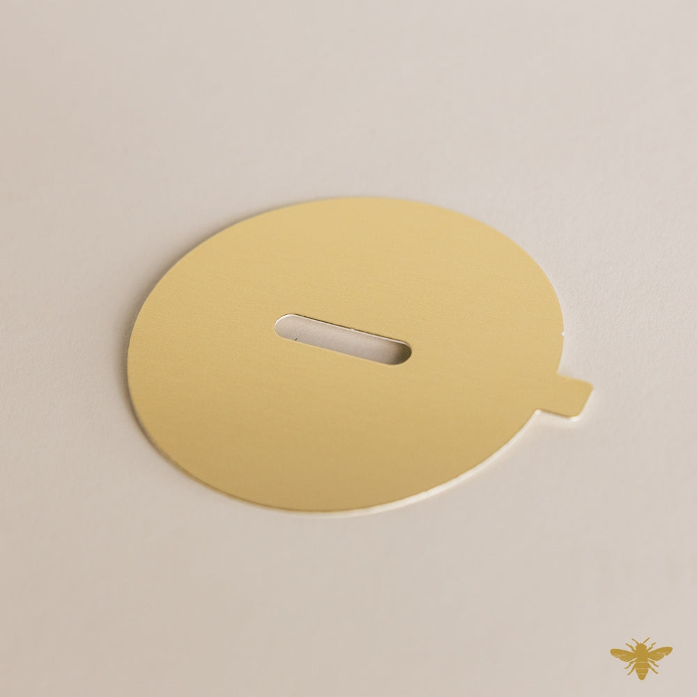 Metallic Gold Candle Dust Cover | Set of 100