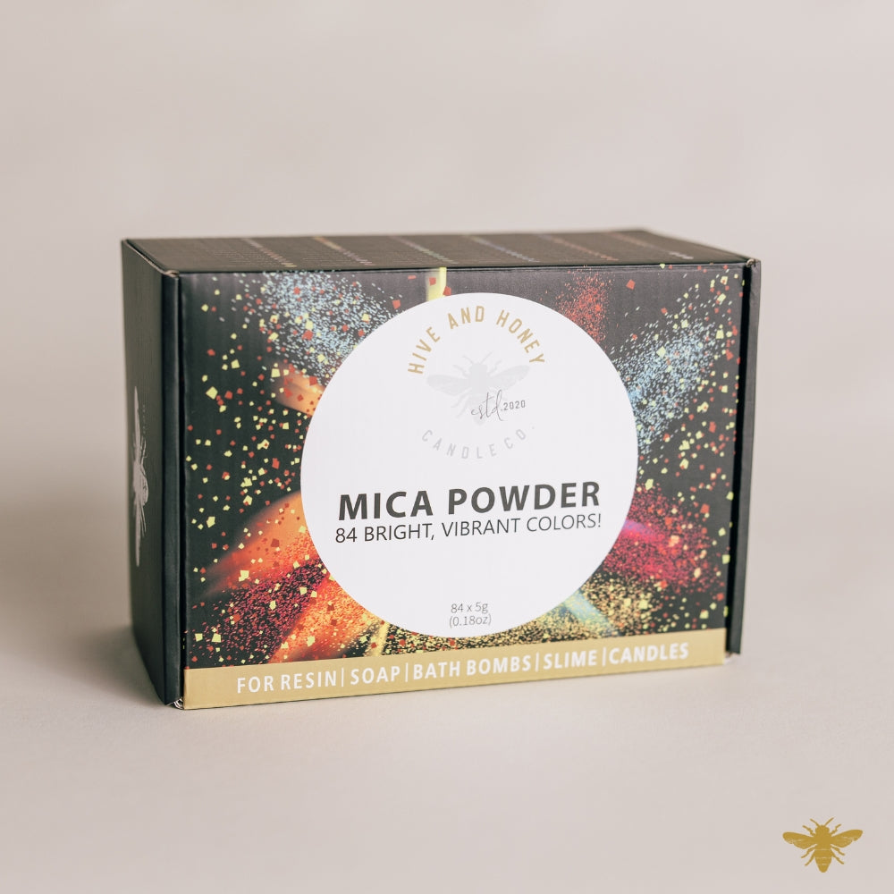 Ultimate Mica Sample Box - 84 Vibrant Colors