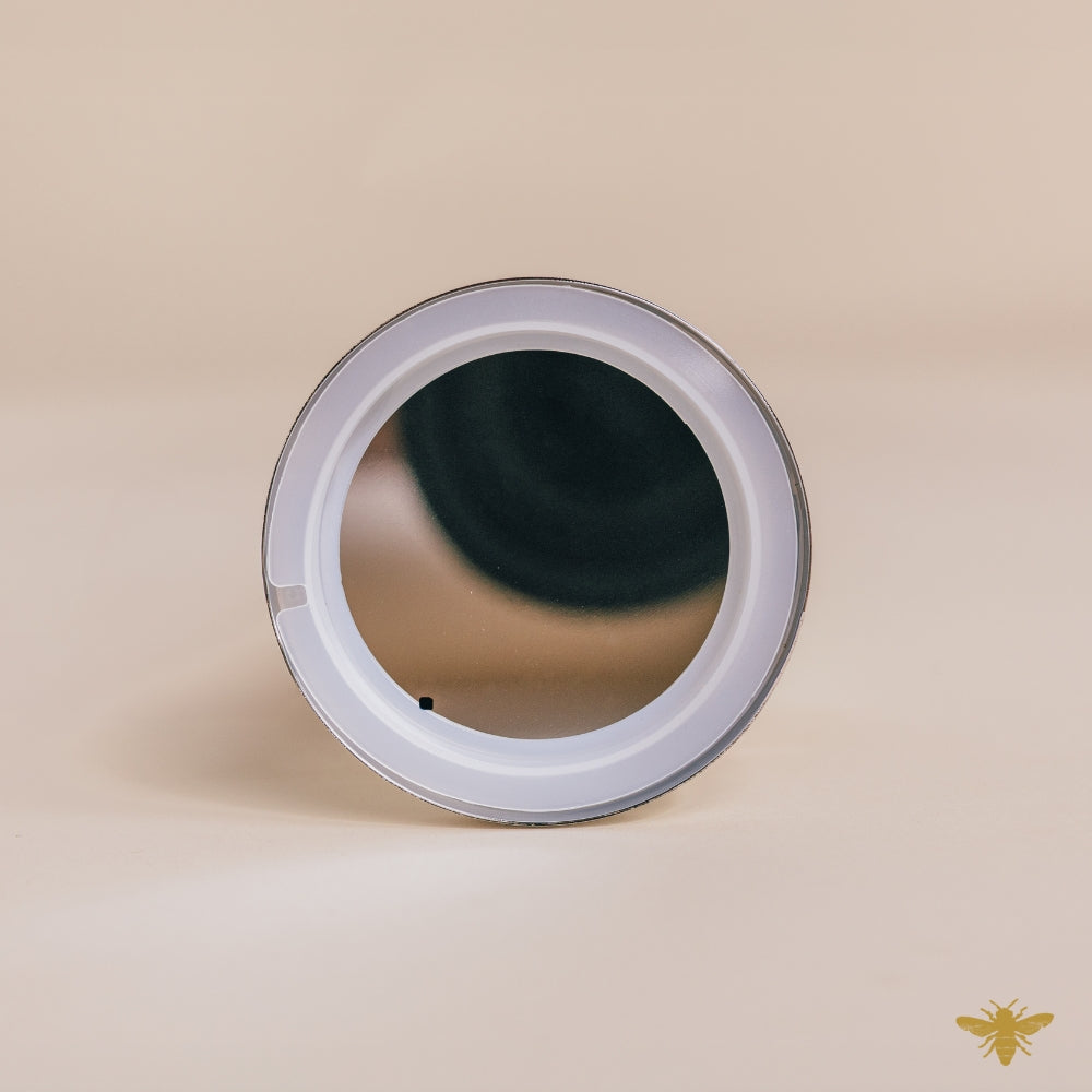 Silver Metal Lid With Silicone Gasket 12oz