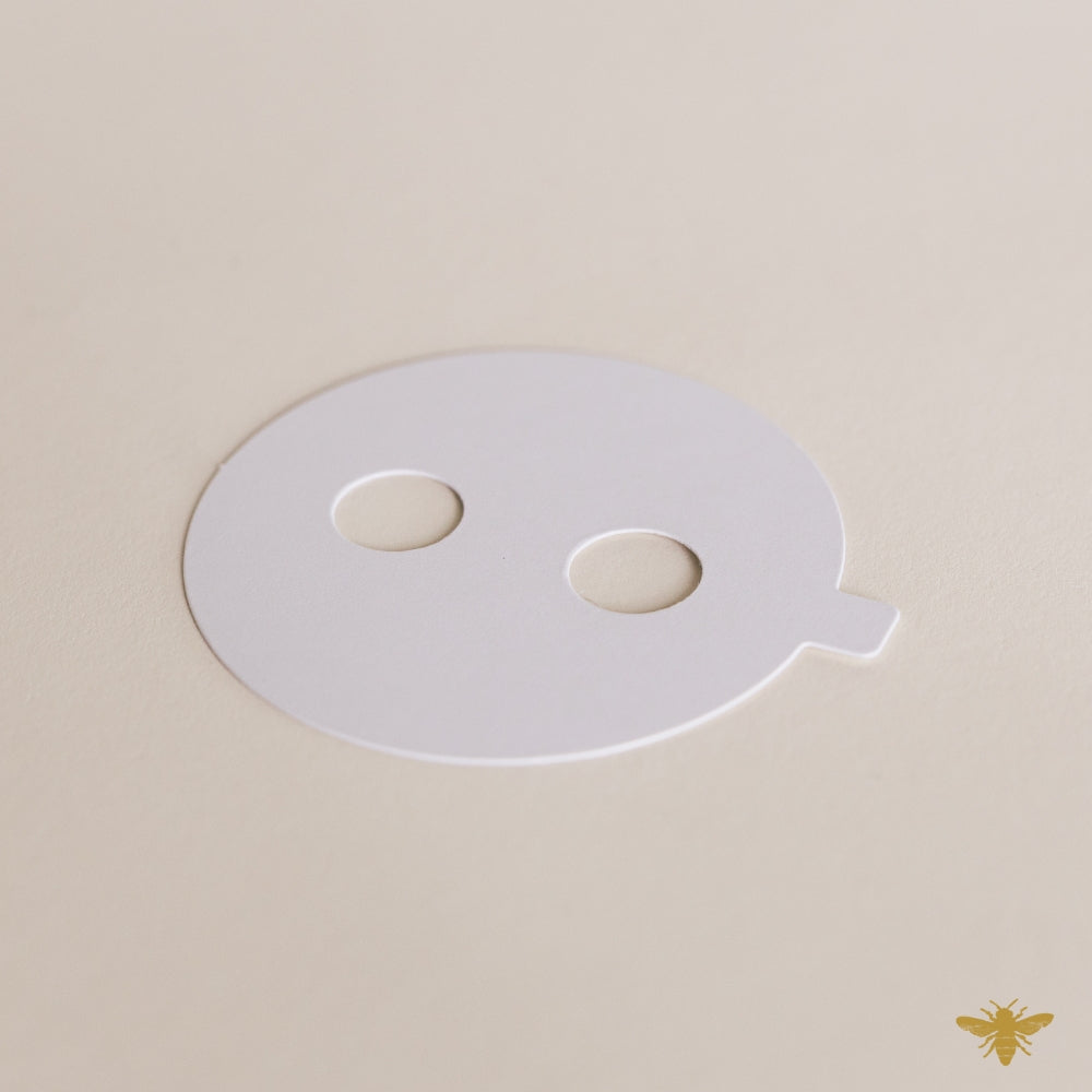 White Candle Dust Cover | Set of 12
