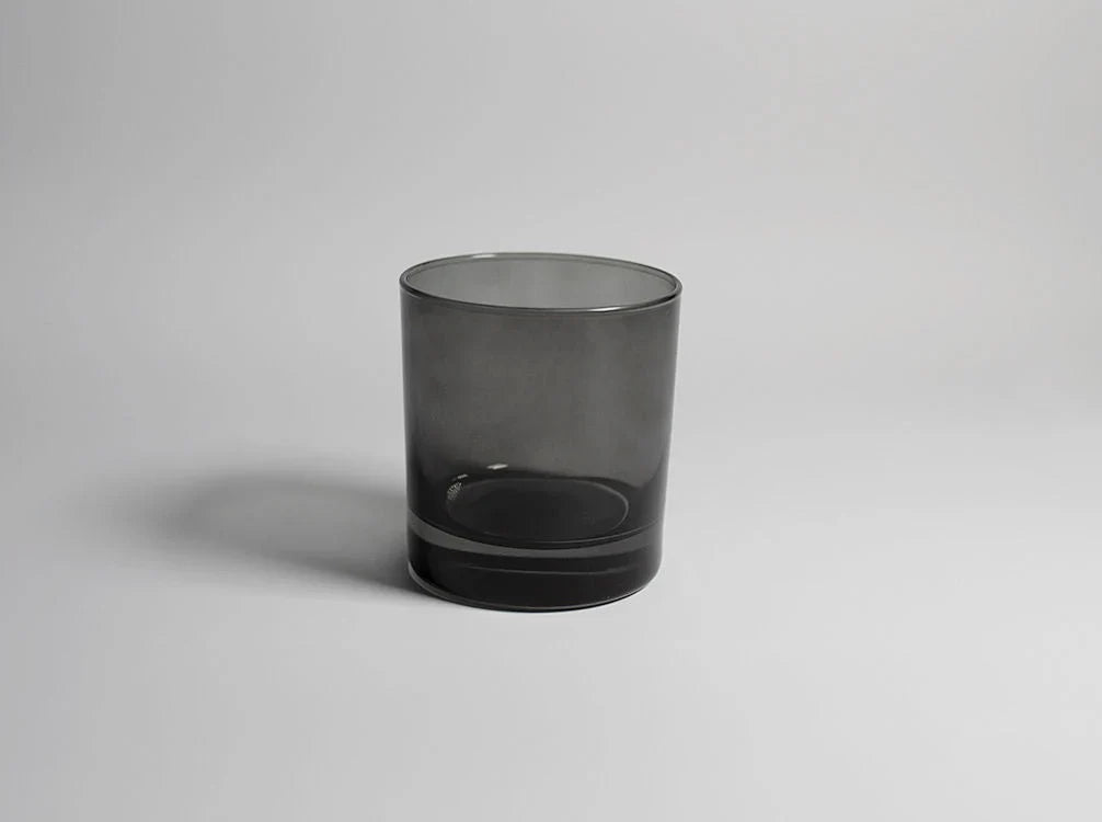 8oz Translucent Smoke Candle Glass