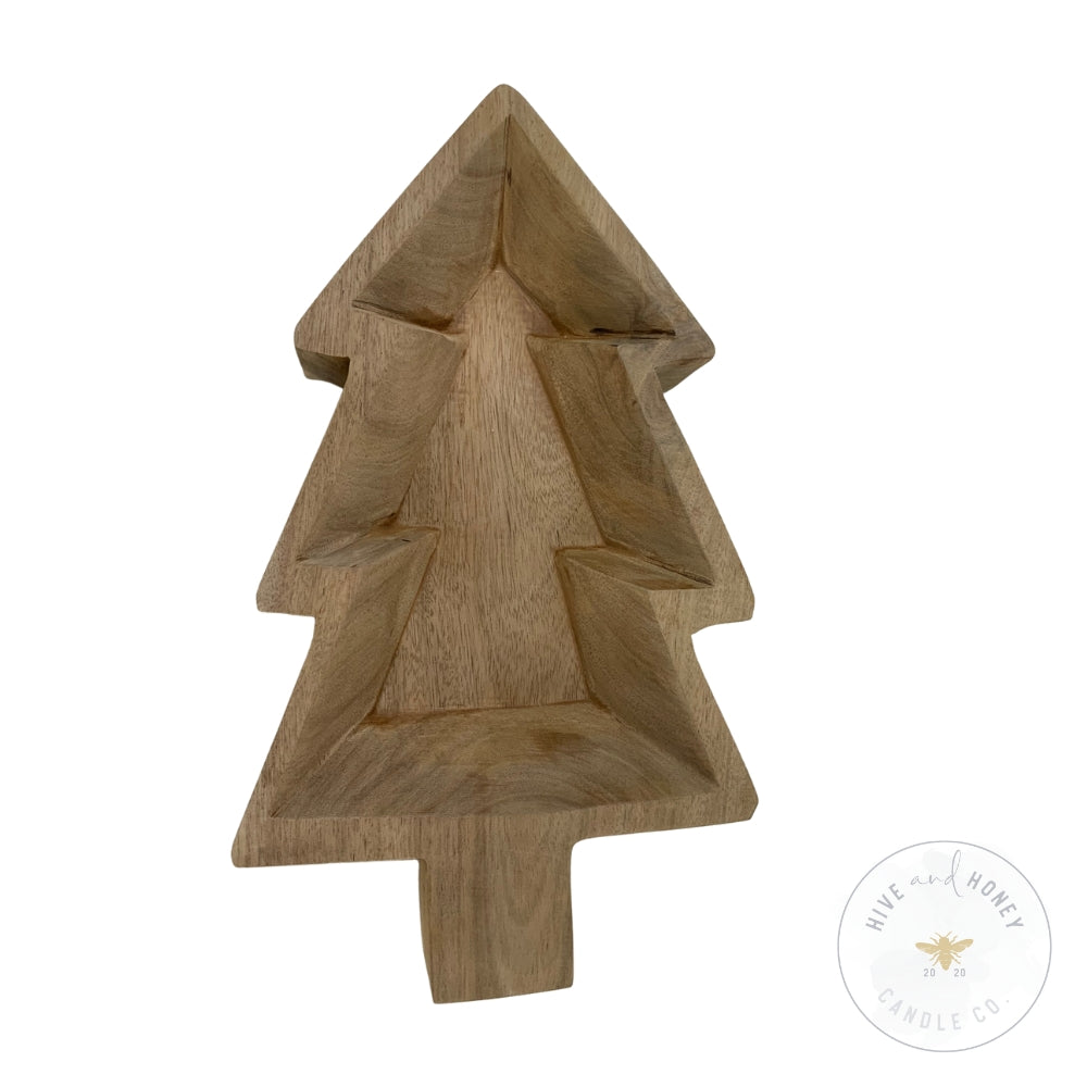 Acacia Wood | Large Holiday Tree - Natural