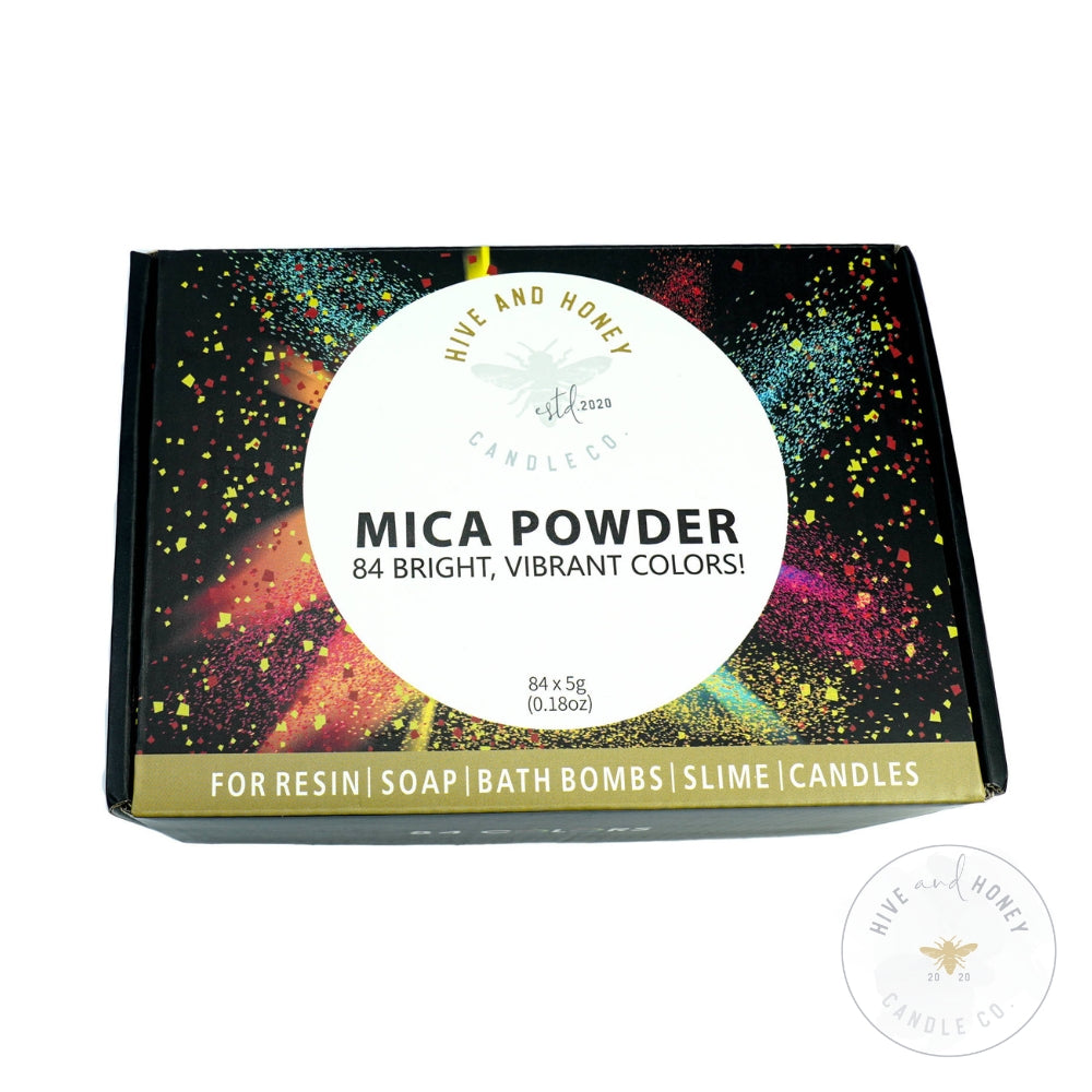 Ultimate Mica Sample Box - 84 Vibrant Colors