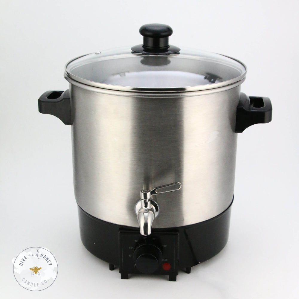 27L Stainless Steel Paraffin Soy Bee Wax Melter Machine Candle Wax