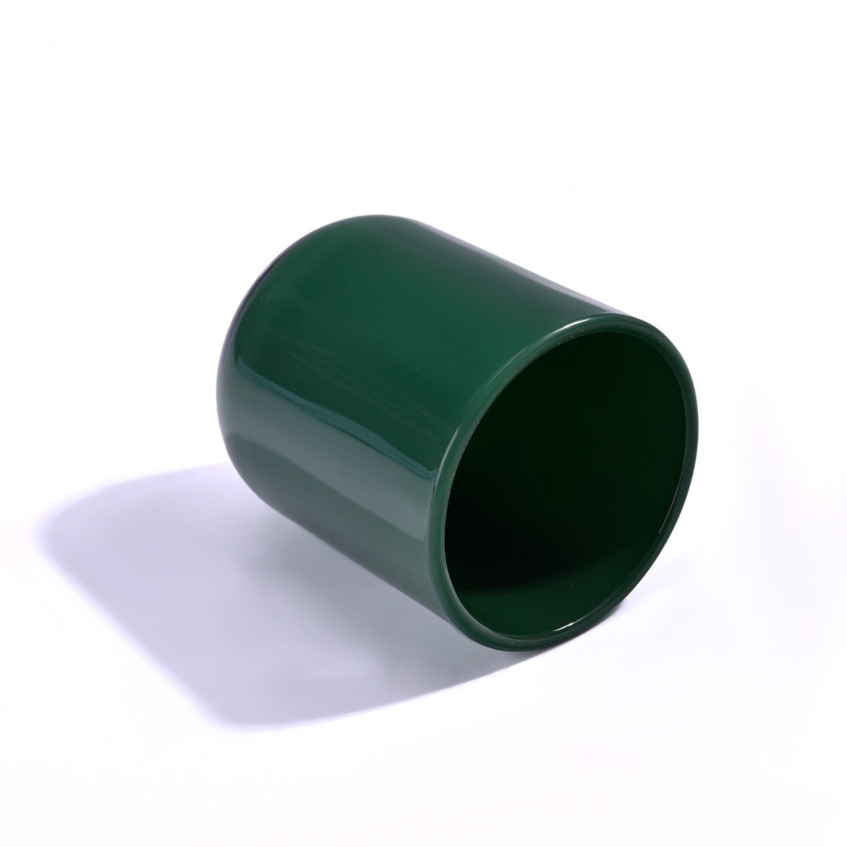 2.5 oz Glossy Green Candle Jar