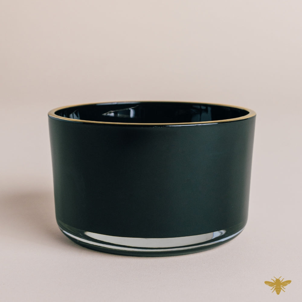 Black 3-wick Forevermore® Candle Vessel