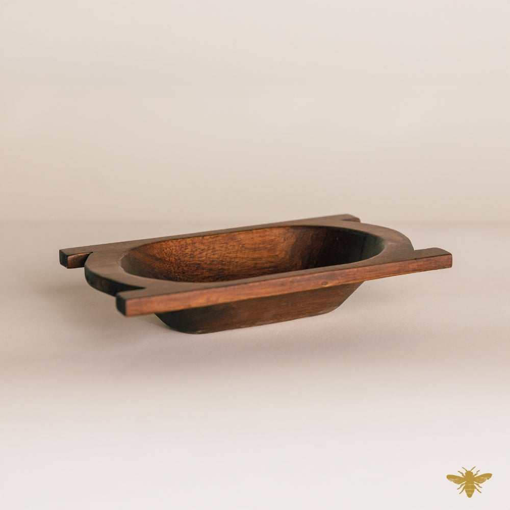 Acacia Wood Bowls | Eurostyle Dough Bowl - Brown