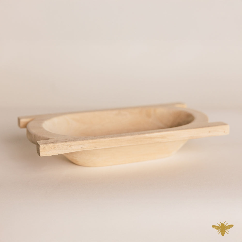 Acacia Wood Bowls | Eurostyle Dough Bowl - Natural