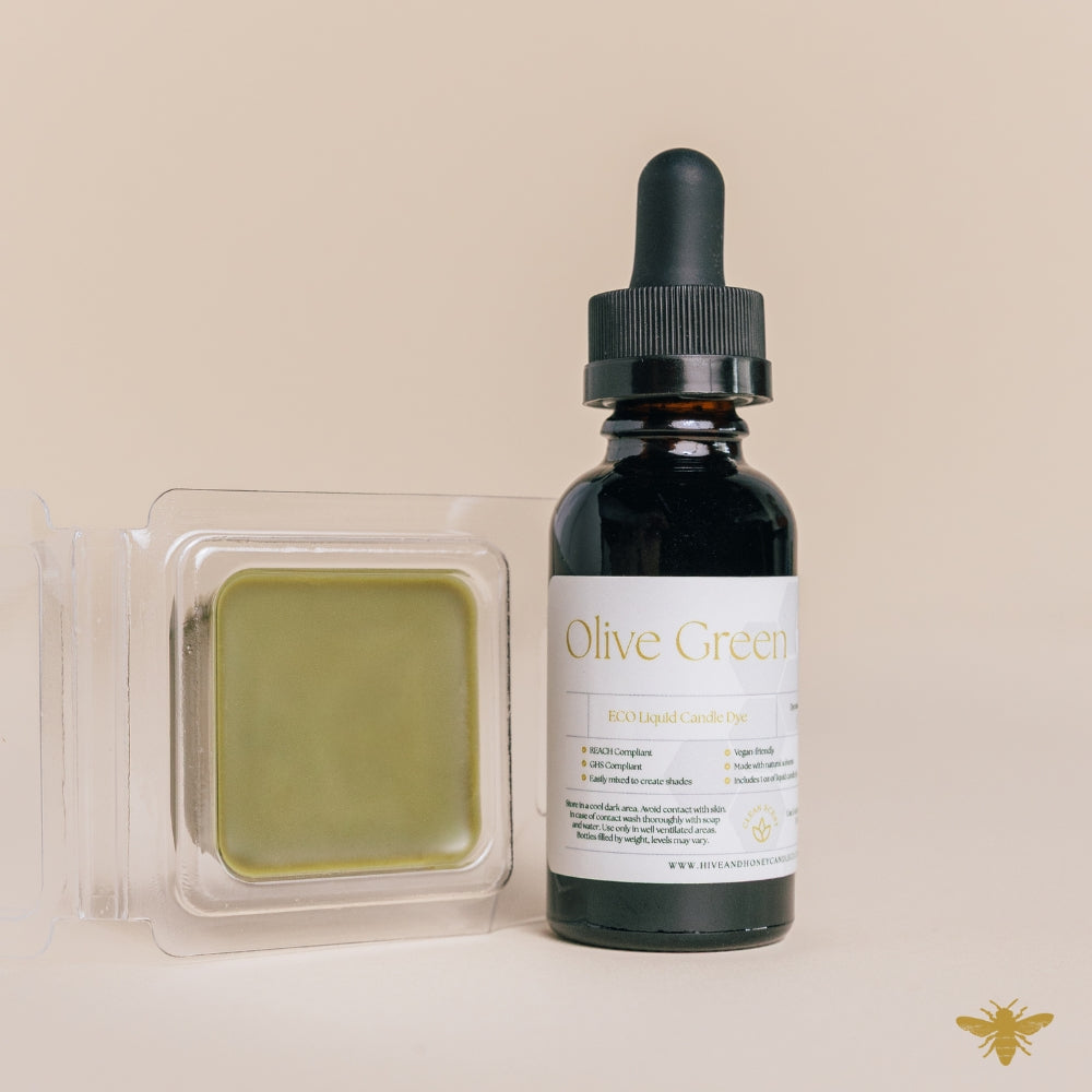 Olive Green Liquid Candle Dye