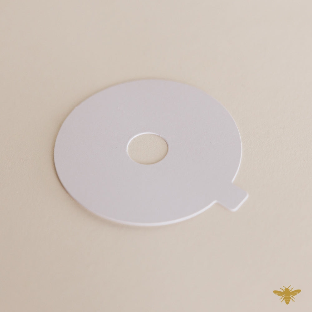 White Candle Dust Cover | Set of 12