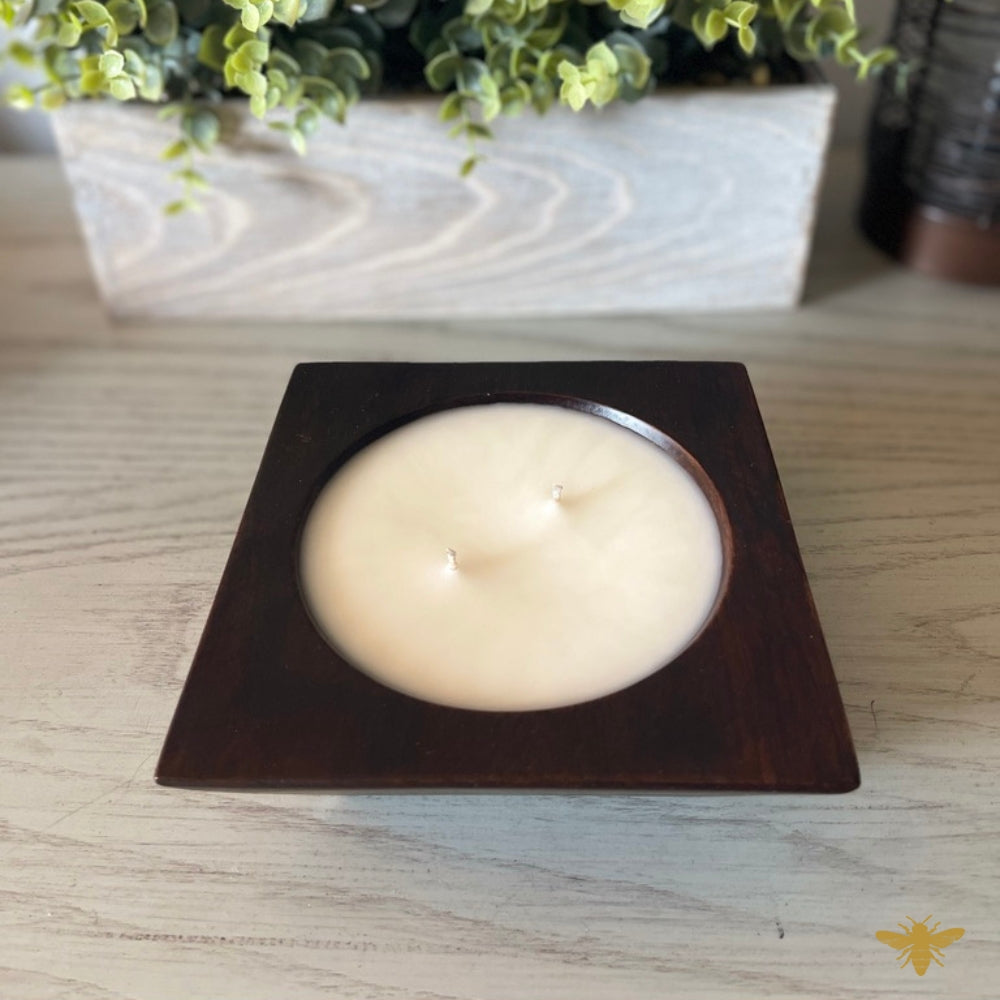 Acacia Wood Bowls | Square Dough Bowl - Natural