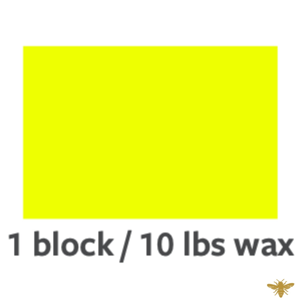 Yowza Yellow Neon Dye Blocks