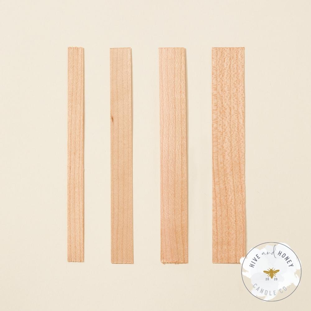 Wooden Wicks - Small for only $3.24 at Aztec Candle & Soap Making Supplies
