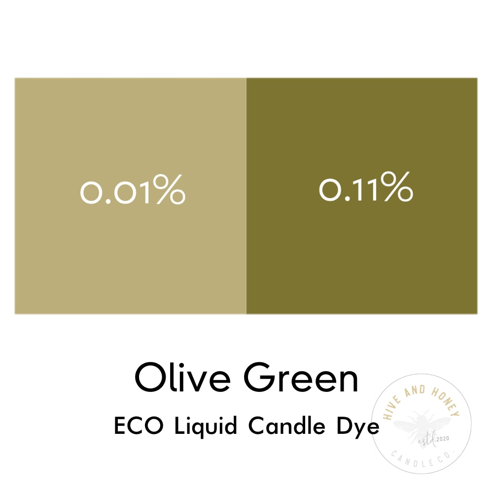 Olive Green Liquid Candle Dye