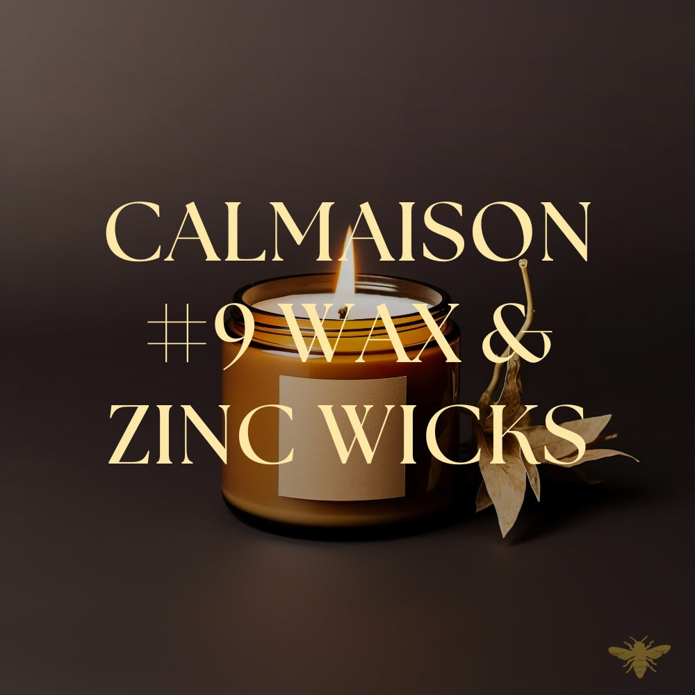 Calmaison #9 Coconut Luxury Wax & Zinc Wicks