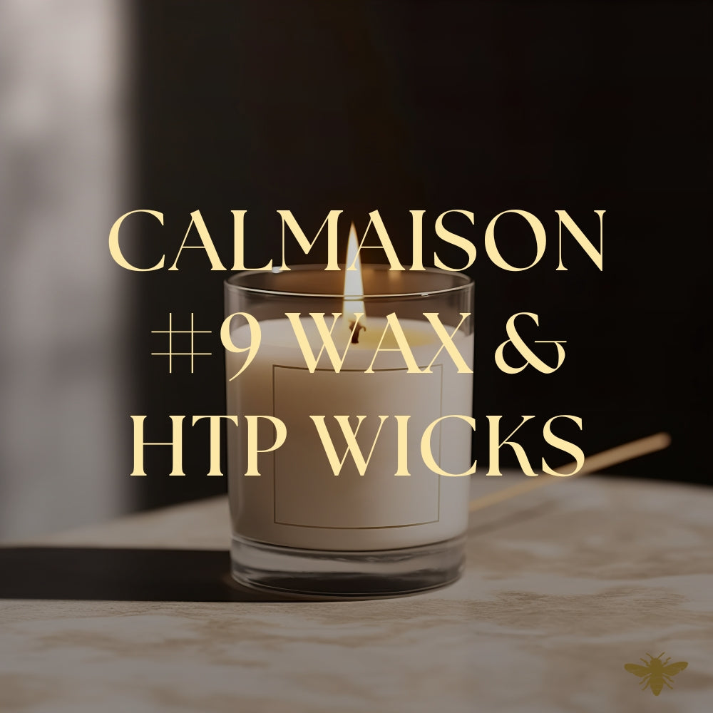 Calmaison #9 Coconut Luxury Wax & HTP Wicks