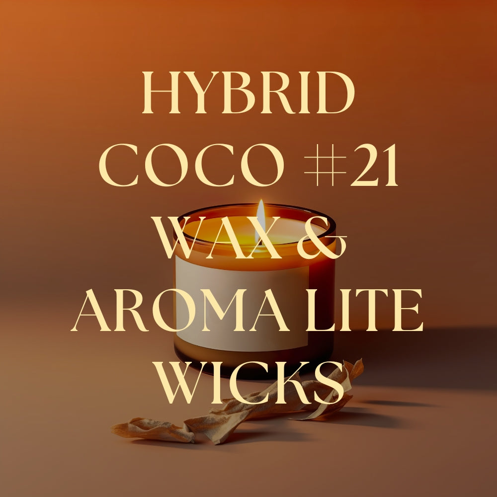 Hybrid Coco Container AB #21 Wax & Aroma Lite Wicks