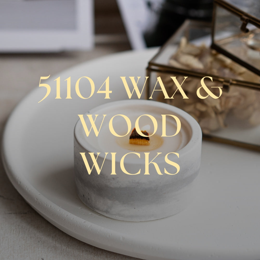 ParaNatural 51104 Luxury Wax & Wood Wicks