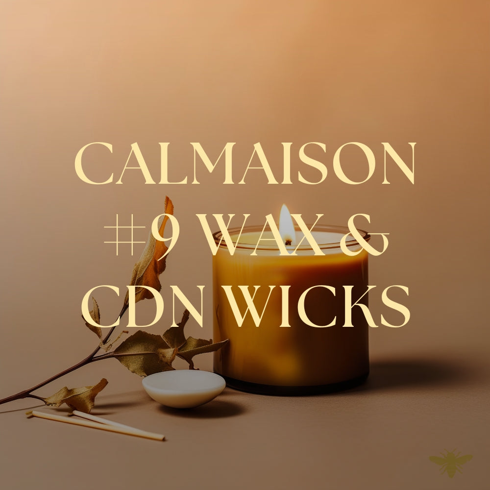 Calmaison #9 Coconut Luxury Wax & CDN Wicks