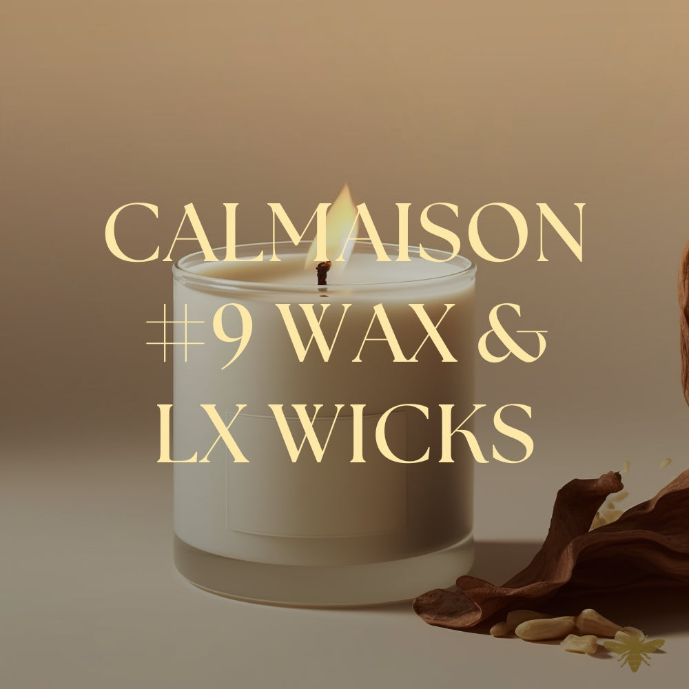Calmaison #9 Coconut Luxury Wax & LX Wicks