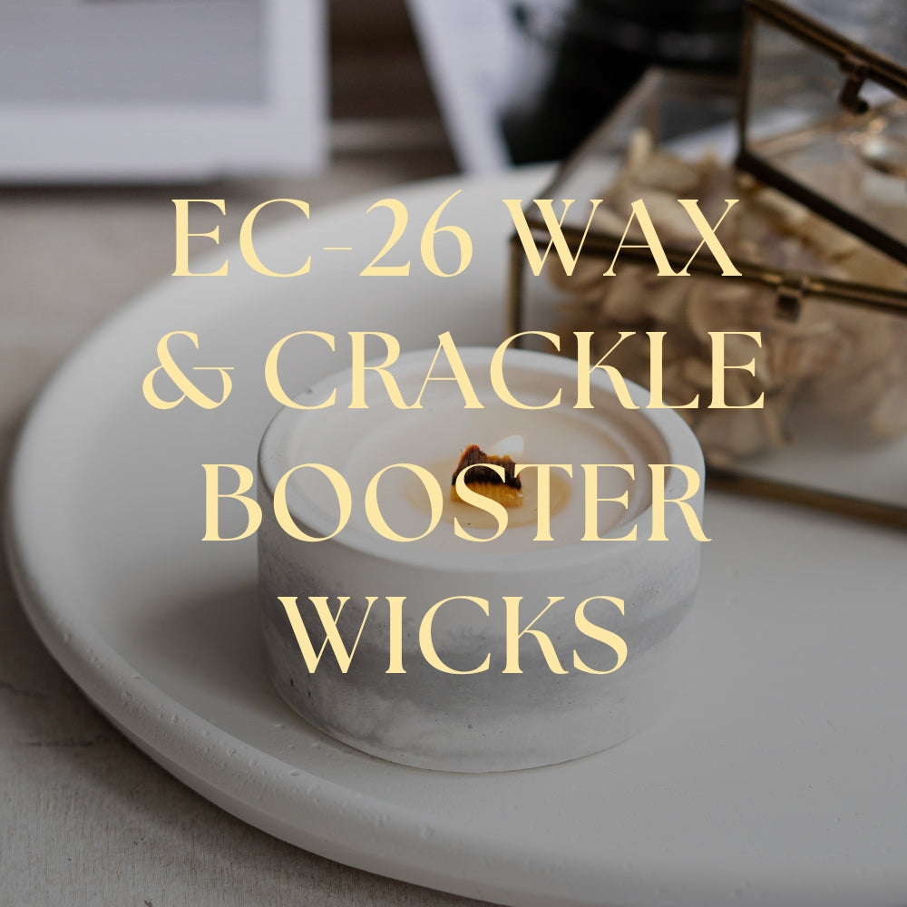 EC26 Wax & Crackle Booster Wood Wicks