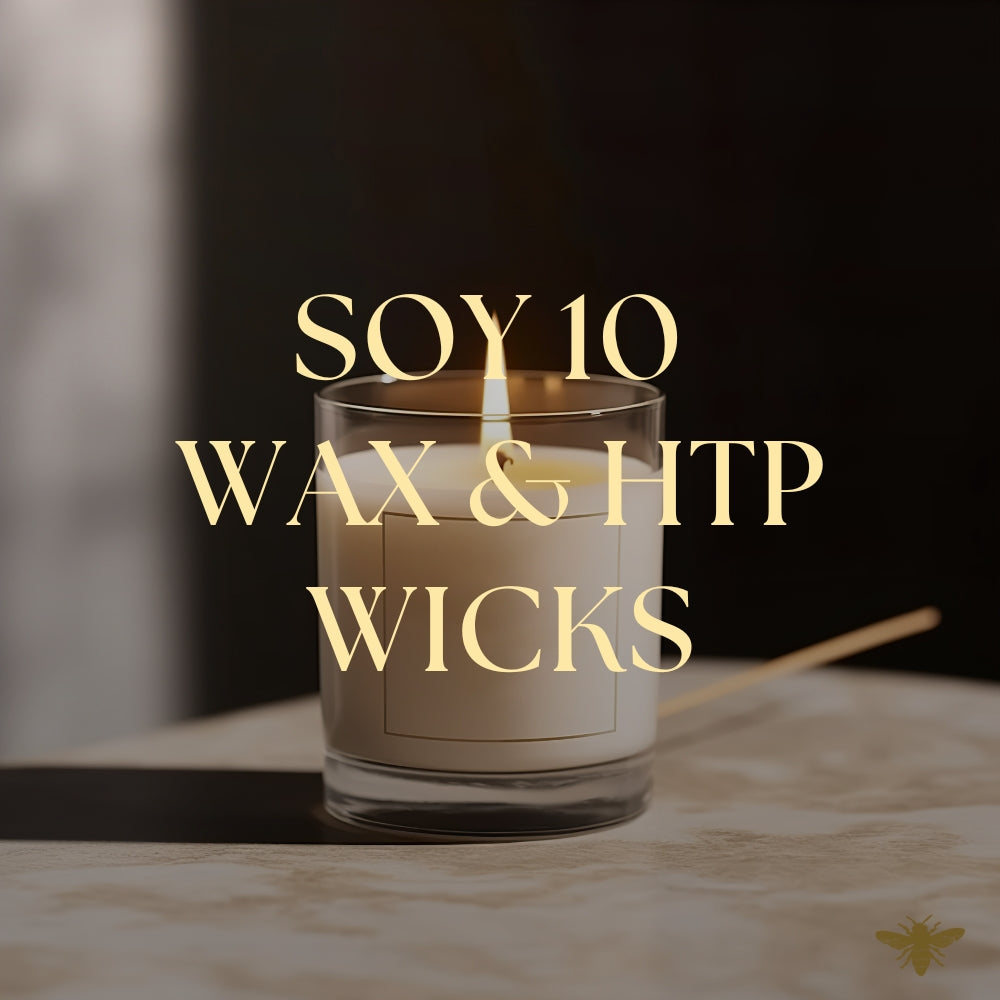 Wick Testing Soy 10 Wax & HTP Wicks