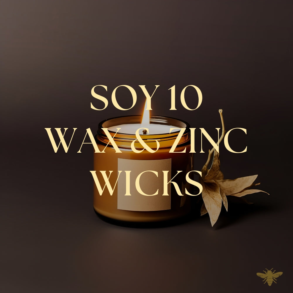 Wick Testing Soy 10 Wax & Zinc Wicks