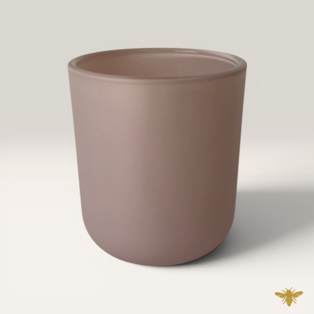 2.5 oz Eden Matte Blush Candle Jar