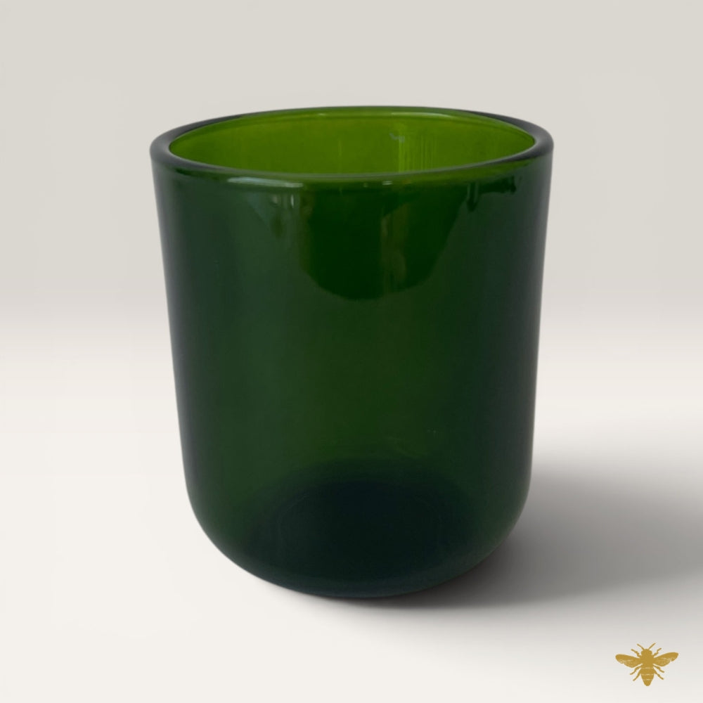 2.5 oz Eden Translucent Green Candle Jar