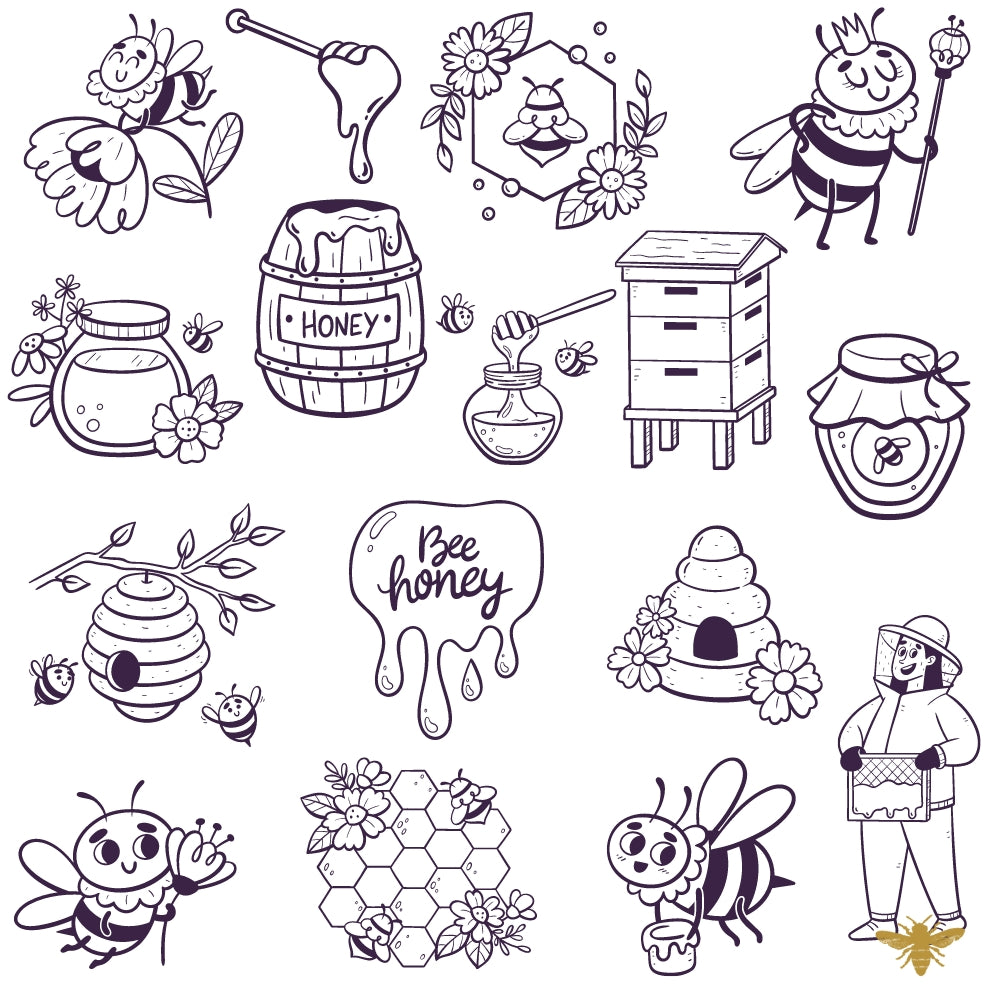 Bee Lovers Air Freshies | Set of 16