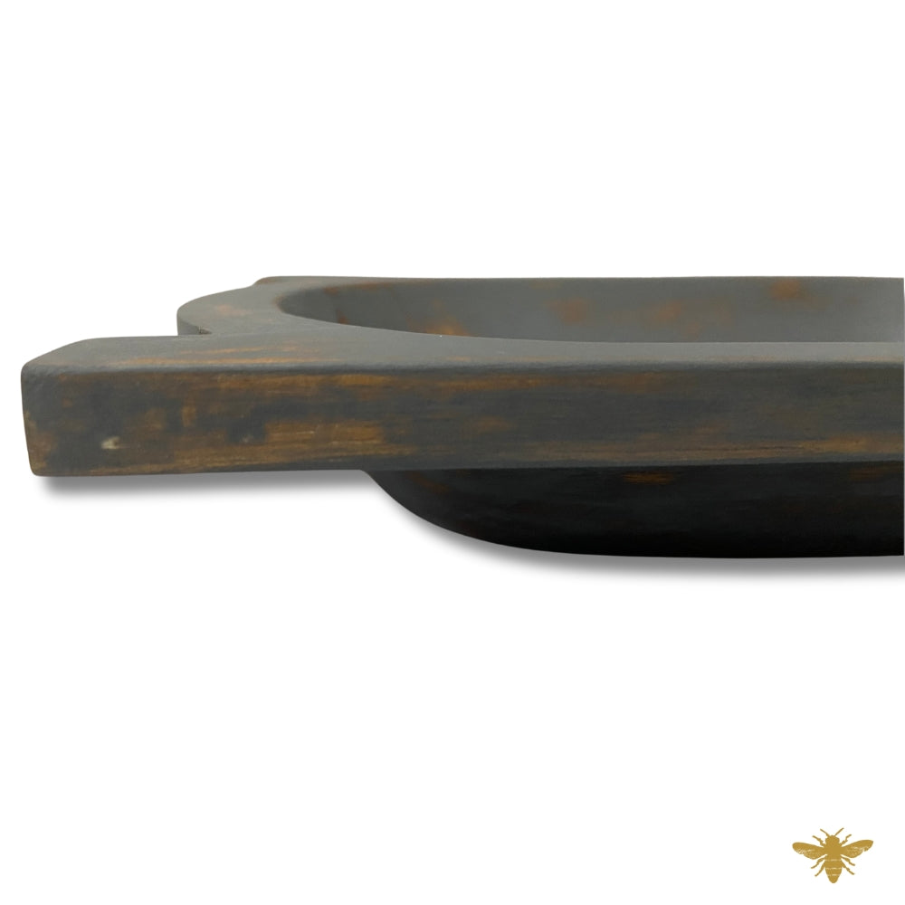 Acacia Wood | Eurostyle Trencher Bowl - Gray (NEW)