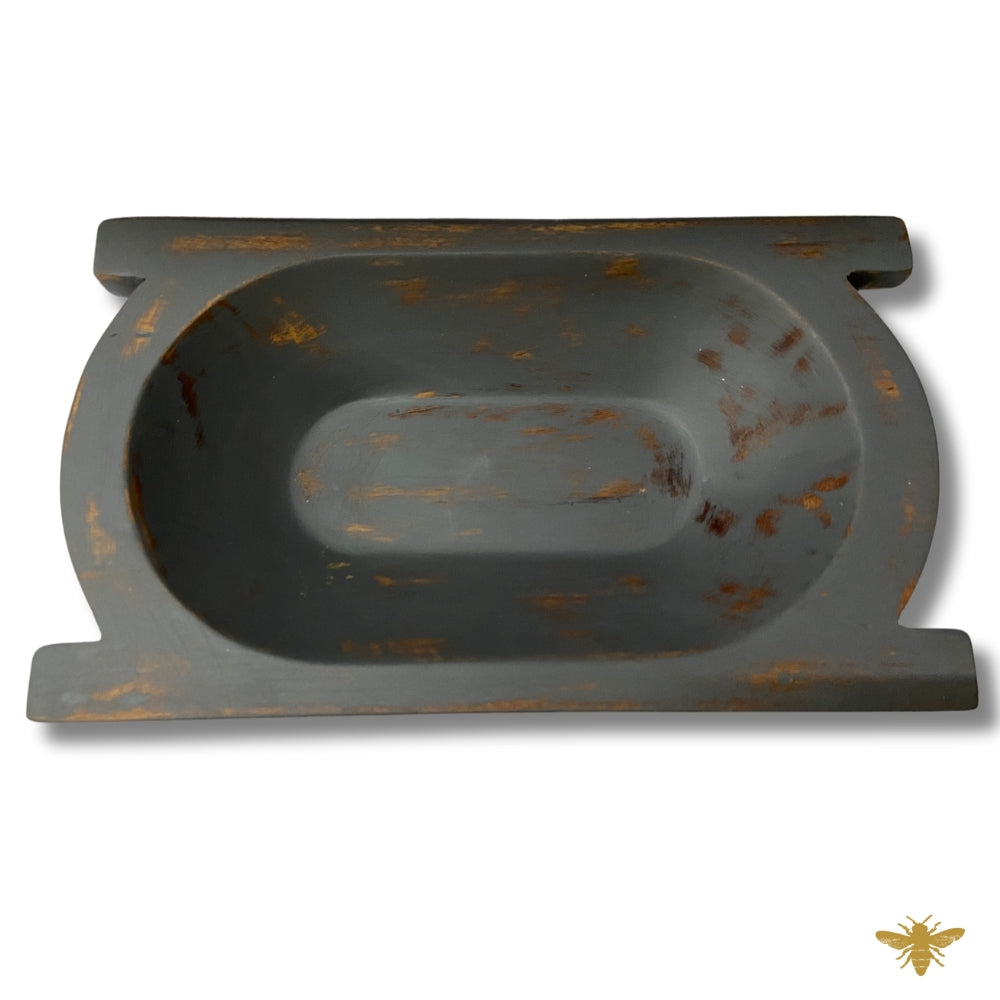 Acacia Wood | Eurostyle Trencher Bowl - Gray (NEW)