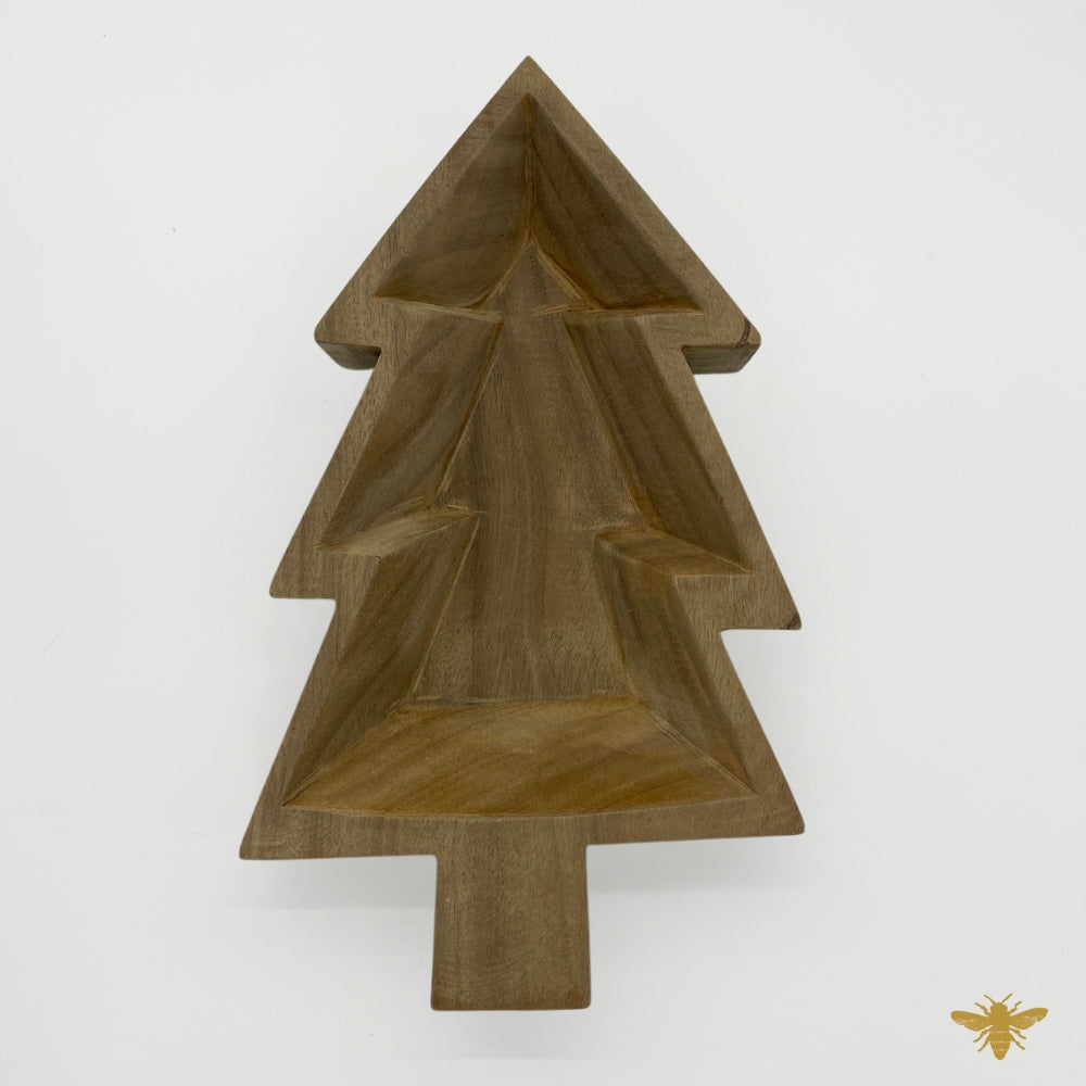 Acacia Wood | Large Holiday Tree - Natural