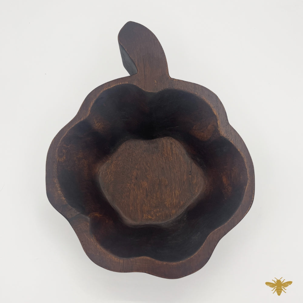 Acacia Wood | Large Pumpkin Bowl - Brown