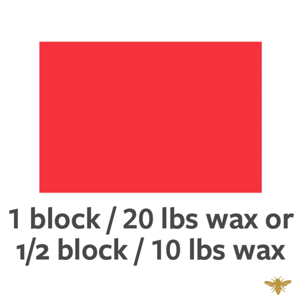 Reactor Red Neon Dye Blocks