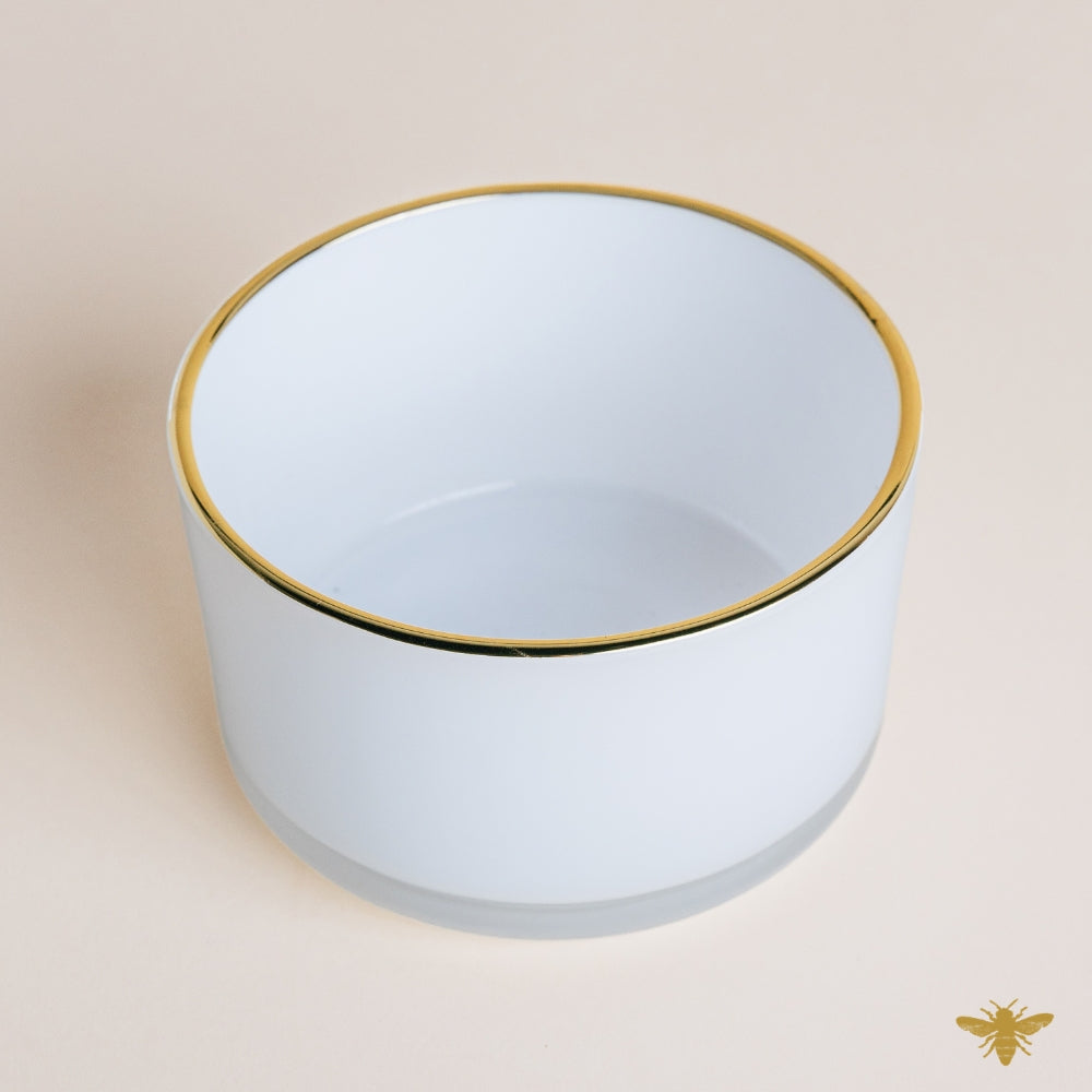 White 3-wick Forevermore® Candle Vessel