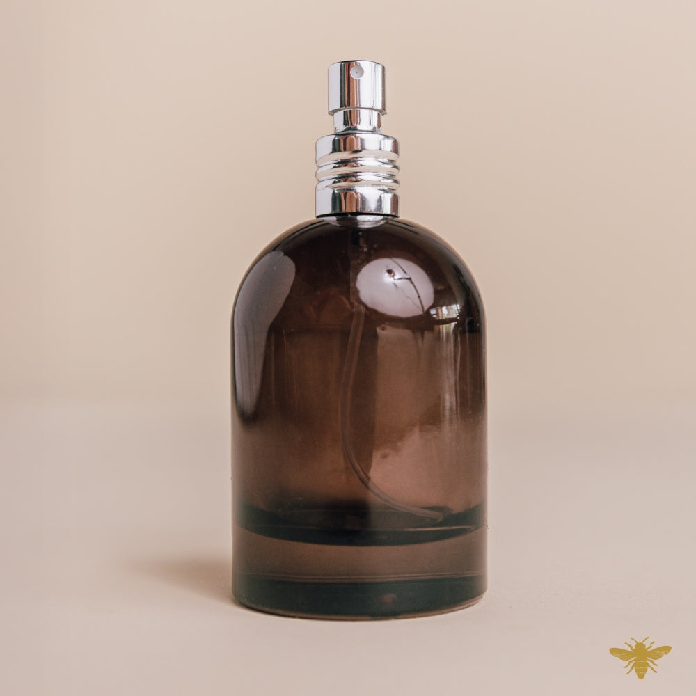 Amber Daisy 100 ml Silver Spray Bottle