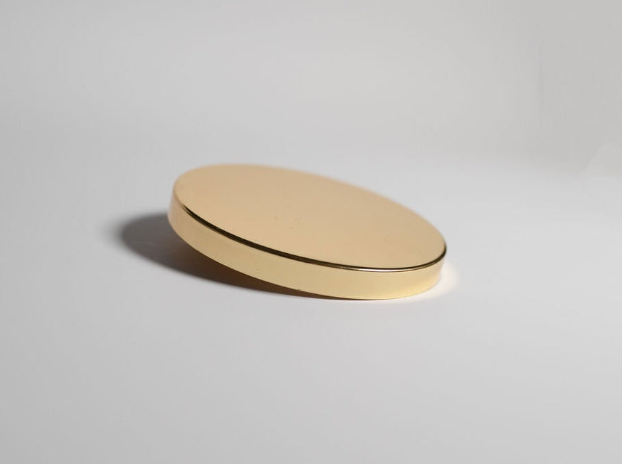 Gold Metal Lid 13oz