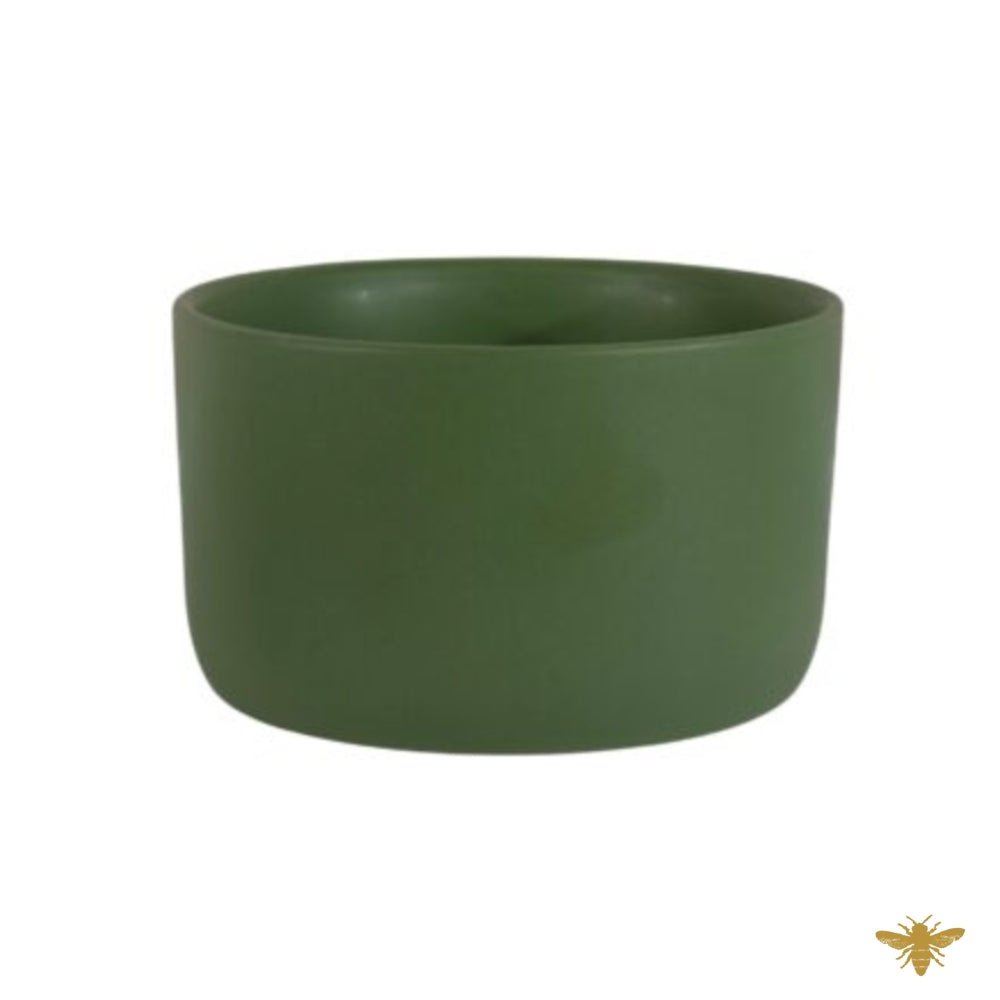 Fern 3-Wick Ceramic Jar