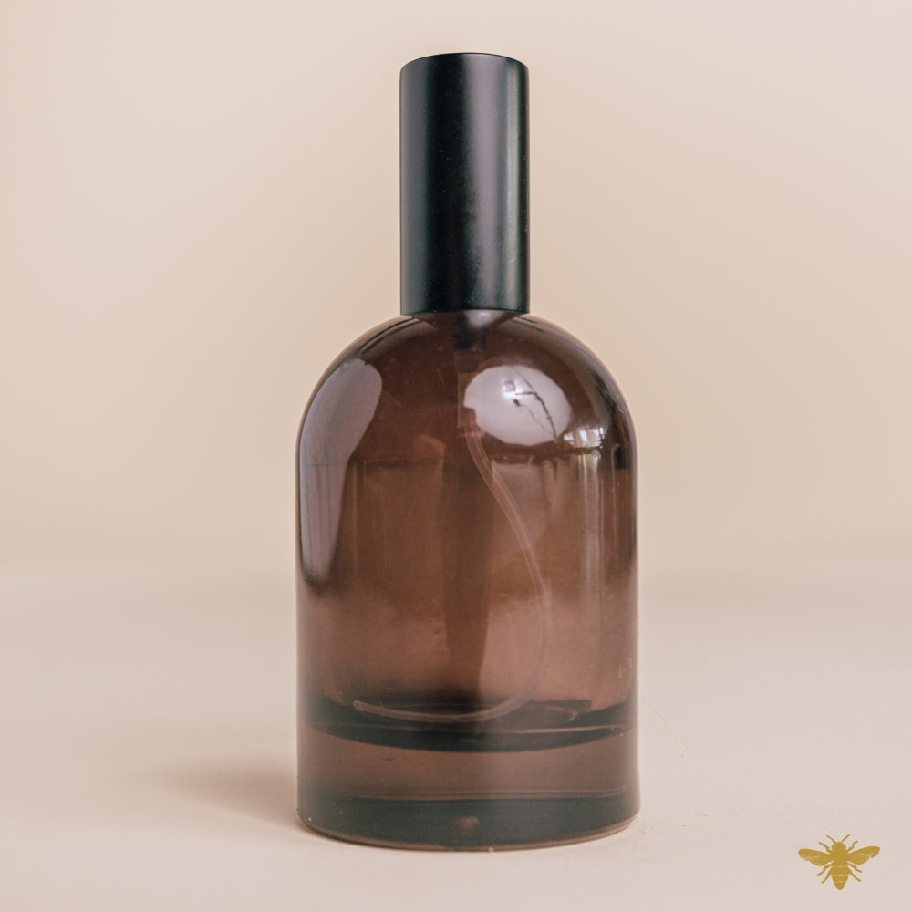 Amber Daisy 100 ml Black Spray Bottle