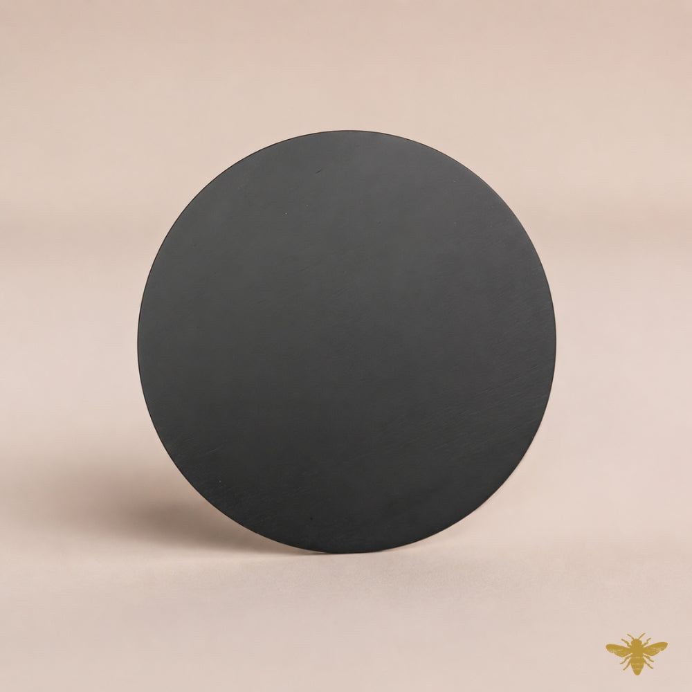 Eden Black Wood Lid With Silicone Gasket 8oz