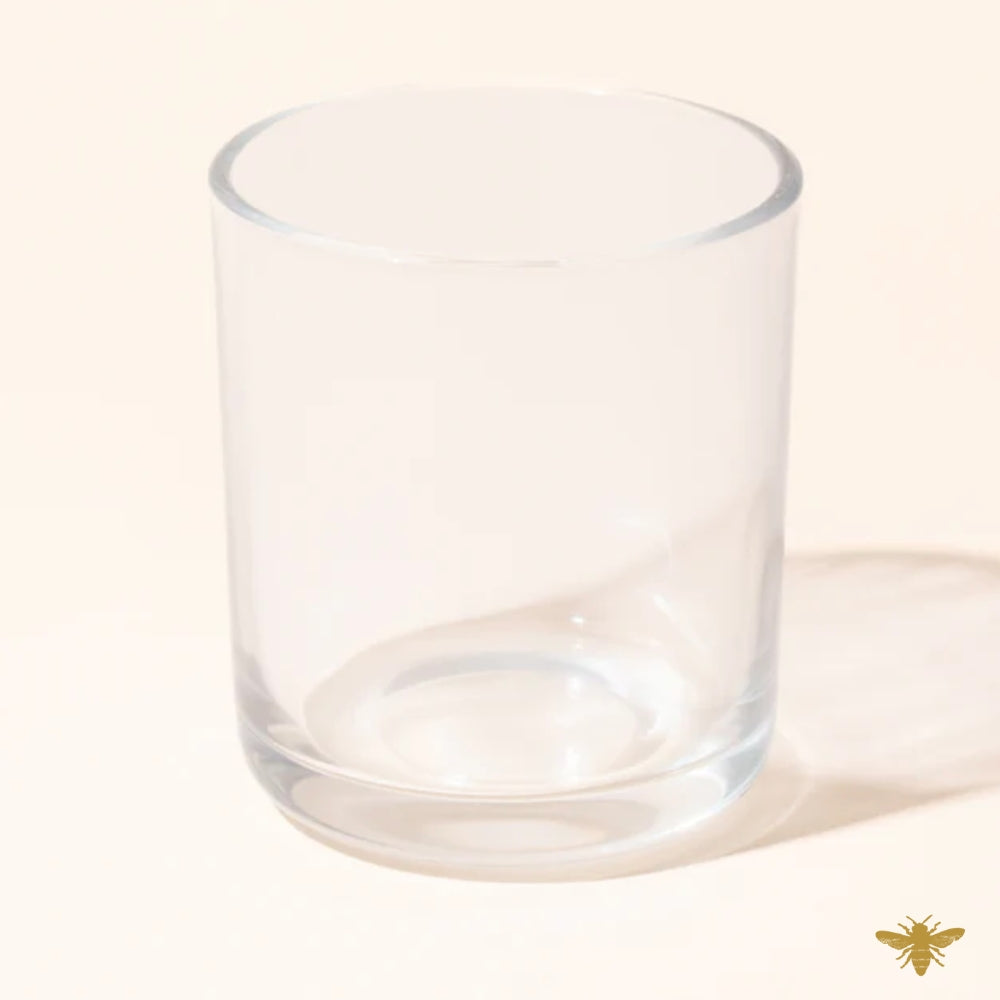 12oz Clear Candle Glass